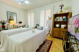 Un tratamiento piel de seda corporal con relajación para 1 en Iralaultima's Beauty en Madrid