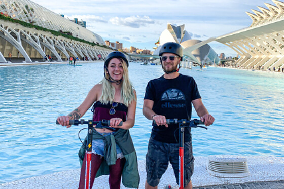 Un tour en bicicleta para 2 en Tourpoint en Valencia