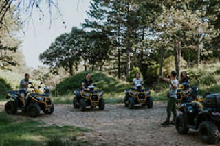 Una ruta en quad doble para 2 en Grape Aventura en Haro (La Rioja)