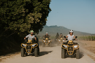 Una ruta en quad doble para 2 en Grape Aventura en Haro (La Rioja)