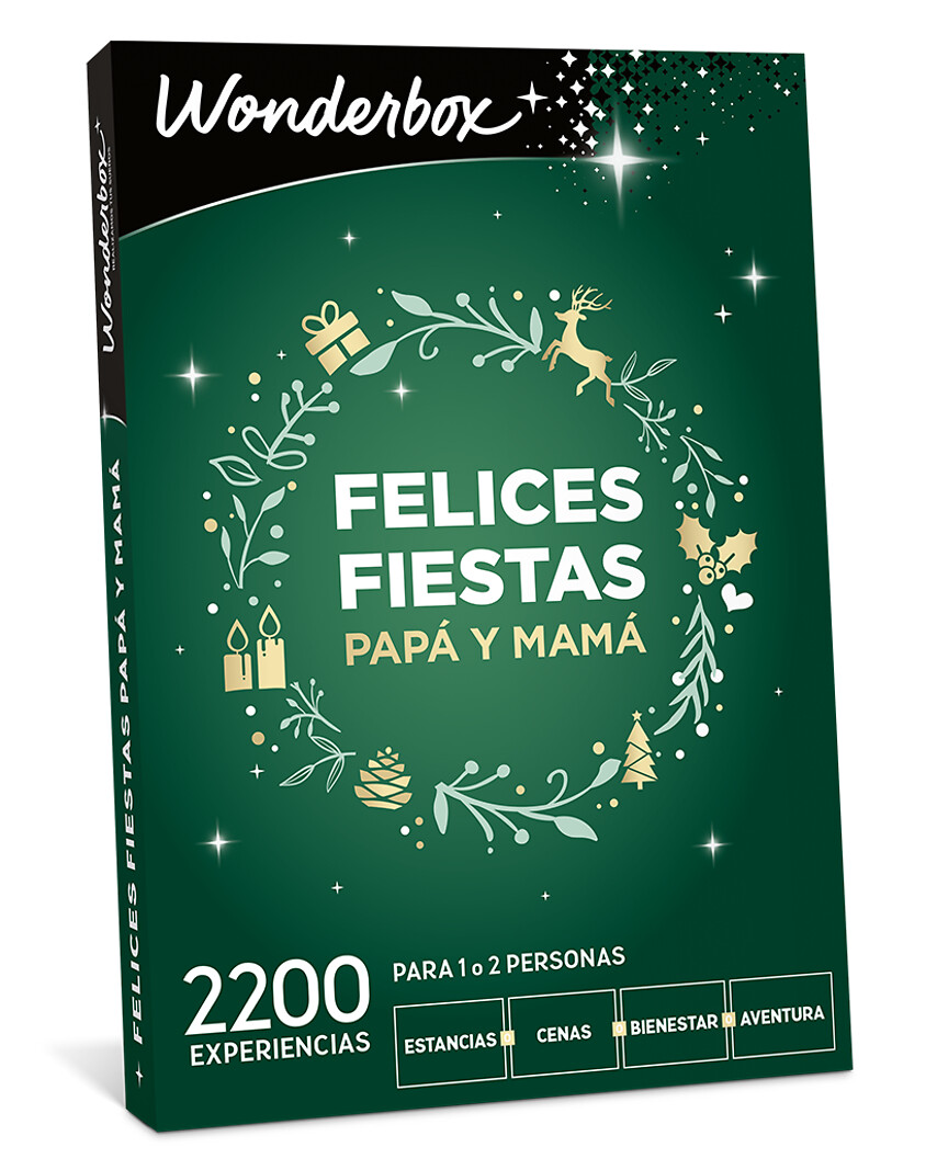 Felices fiestas papá y mamá