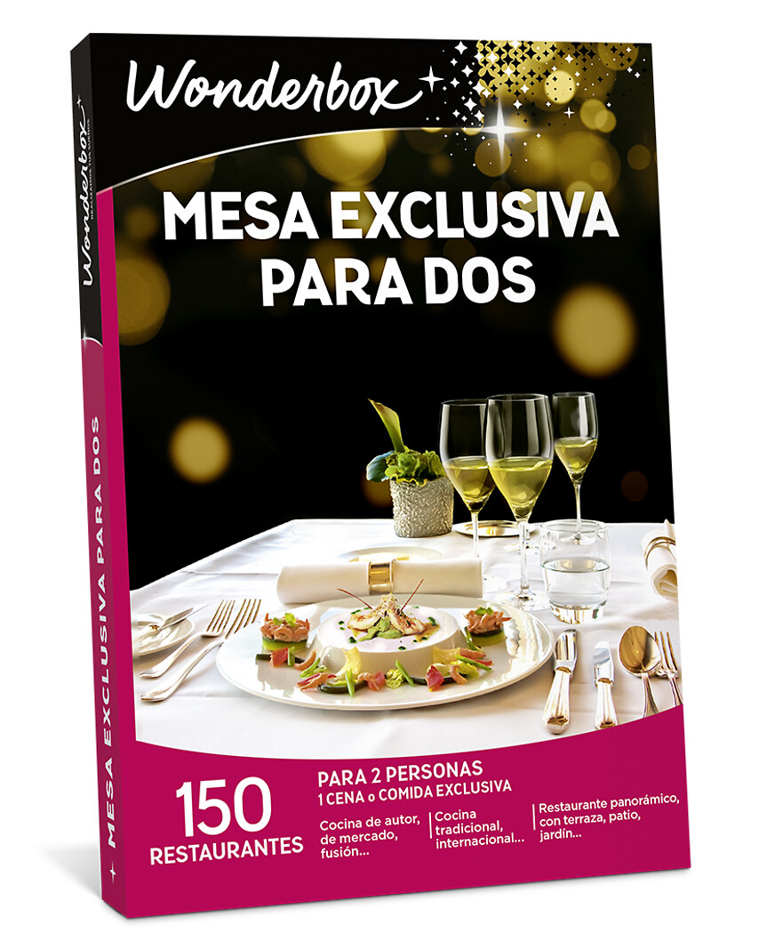 Mesa exclusiva para dos