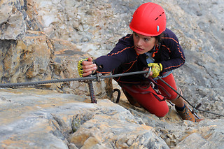 Bautismo de escalada y rápel en Polentinos (Palencia)