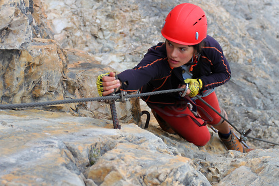 Bautismo de escalada y rápel en Polentinos (Palencia)