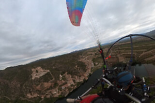 Un vuelo en paramotor para 1 en Tarraco Flying Club en Mora de Ebro (Tarragona)