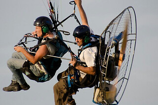 Un vuelo en paramotor para 1 en Tarraco Flying Club en Mora de Ebro (Tarragona)