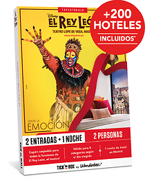 El Rey Leon - 2 entradas + 1 noche