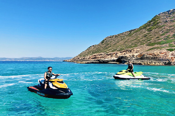 Excusión en Jetski a la Catedral de Palma (Islas Baleares)