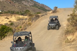 Una ruta en buggy safari para 1 o 2 personas en Rangers Safari Tours en Las Lagunas de Mijas (Málaga)