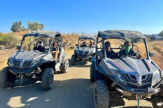Una ruta en buggy safari para 1 o 2 personas en Rangers Safari Tours en Las Lagunas de Mijas (Málaga)