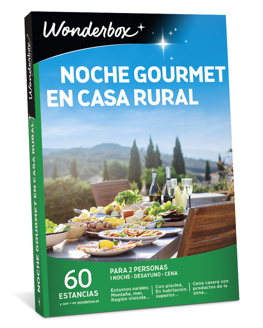 Noche gourmet en casa rural