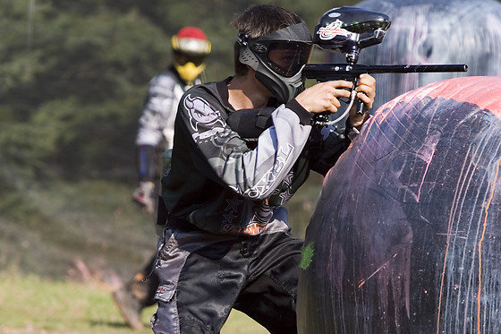 Partida de Laser Aventura en Gualta (Girona)