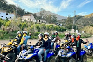 Una ruta en quad para 2 en Aventouralia en Las Lagunas de Mijas (Málaga)
