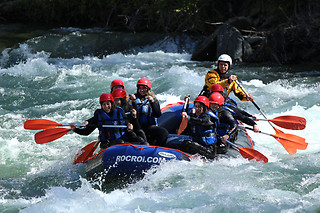 Iniciación al barranquismo y Rafting en Llavorsí (Lleida)