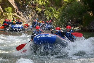 Iniciación al barranquismo y Rafting en Llavorsí (Lleida)
