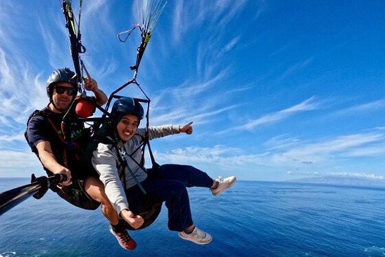 Un vuelo en parapente para 3 en Brisa Paragdiling en Costa Adeje (Santa Cruz de Tenerife)