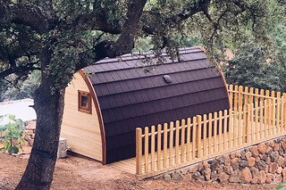 Una noche en una Cabaña para 2 adultos en Cork Valley en Toledo