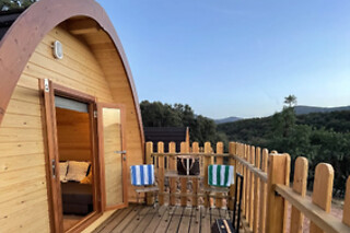 Una noche en una Cabaña para 2 adultos en Cork Valley en Toledo