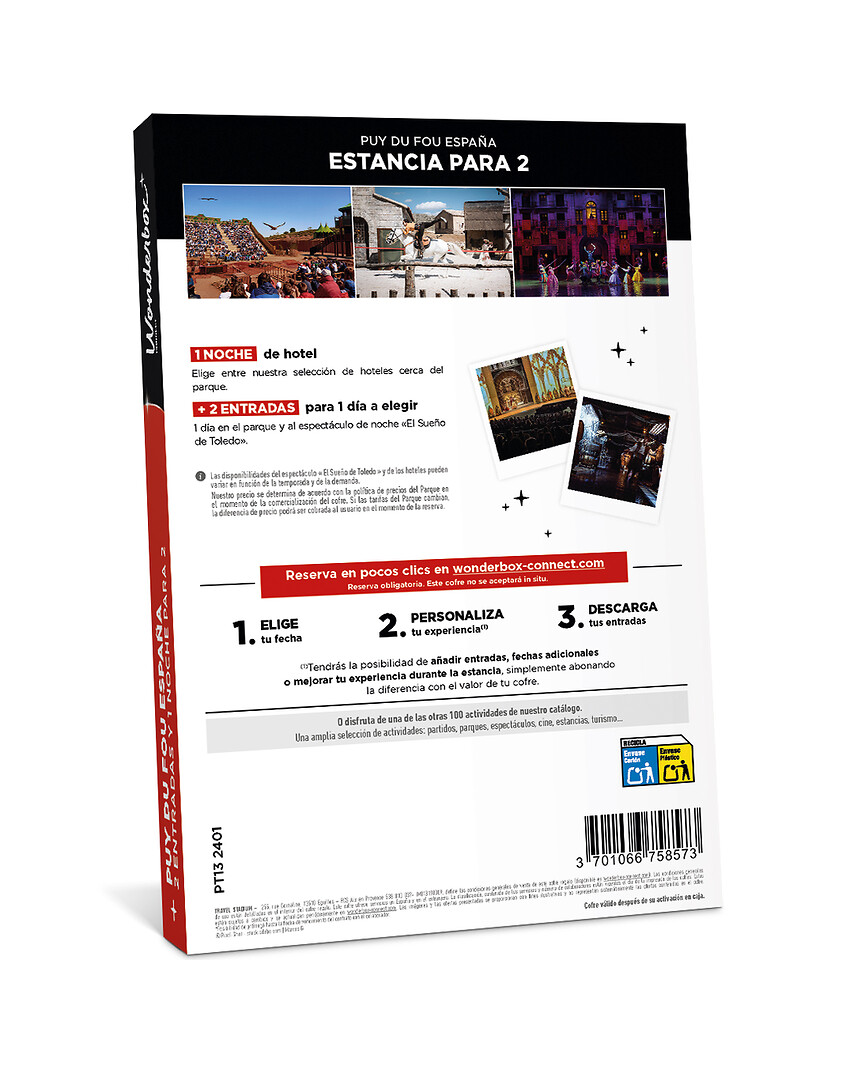 Puy du Fou España - 1 día + 1 noche