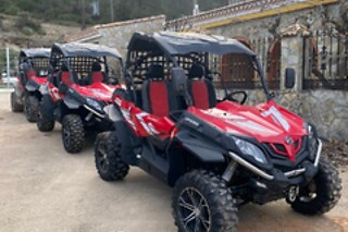 Un alquiler de buggy para 2 en Alonis Jet 4x4 en Cilanco (Albacete)