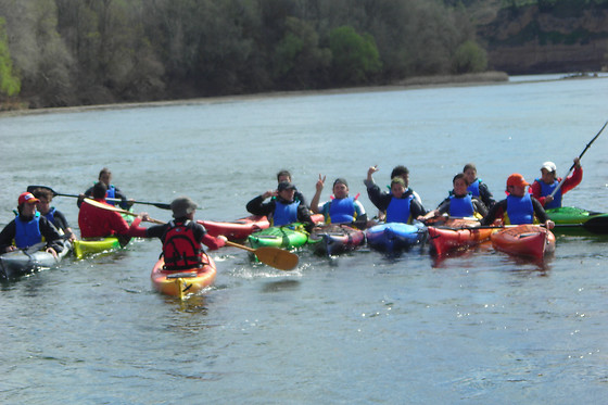 Ruta en kayak en Flix (Tarragona)