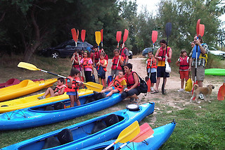 Ruta en kayak en Flix (Tarragona)