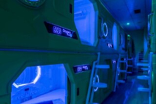 Dos noches en cápsula para 2 en Oxygen Hostel Cápsula en Madrid