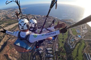 Un vuelo Silver Flight para 1 en Airsports Tenerife en Costa Adeje (Santa Cruz de Tenerife)