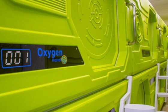 Dos noches en cápsula para 2 en Oxygen Hostel Cápsula en Madrid