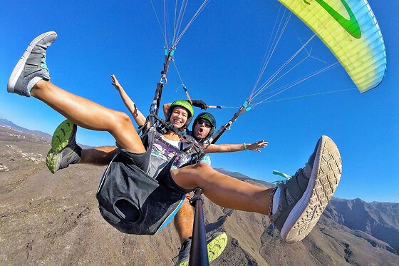 Un vuelo Silver Flight para 1 en Airsports Tenerife en Costa Adeje (Santa Cruz de Tenerife)