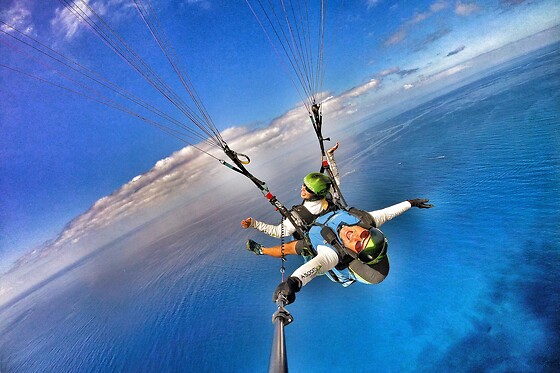 Un vuelo Silver Flight para 1 en Airsports Tenerife en Costa Adeje (Santa Cruz de Tenerife)