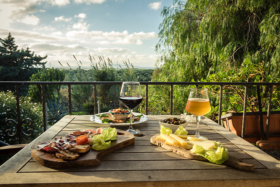 Noche gourmet entre viñedos