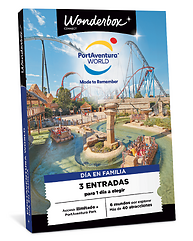 PortAventura - 1 día / 1 parque / 2 adultos + 1 niño