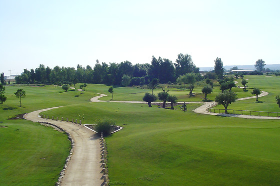 Partida de golf en Talavera de la Reina (Toledo)
