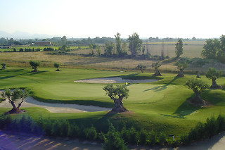 Partida de golf en Talavera de la Reina (Toledo)
