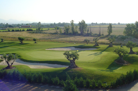 Partida de golf en Talavera de la Reina (Toledo)