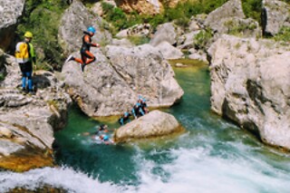 Brave Canyoners en Cañamares (Cuenca)