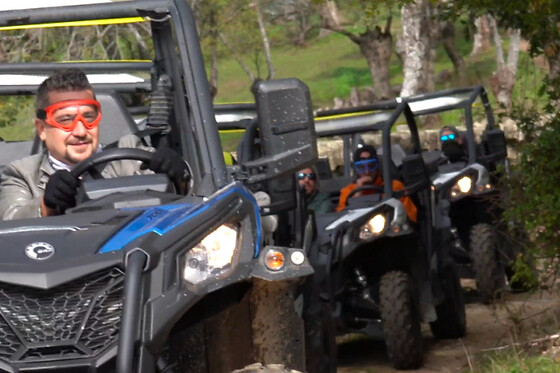 Una ruta en buggy por la sierra para 2 World Adventures en Navacerrada (Madrid)