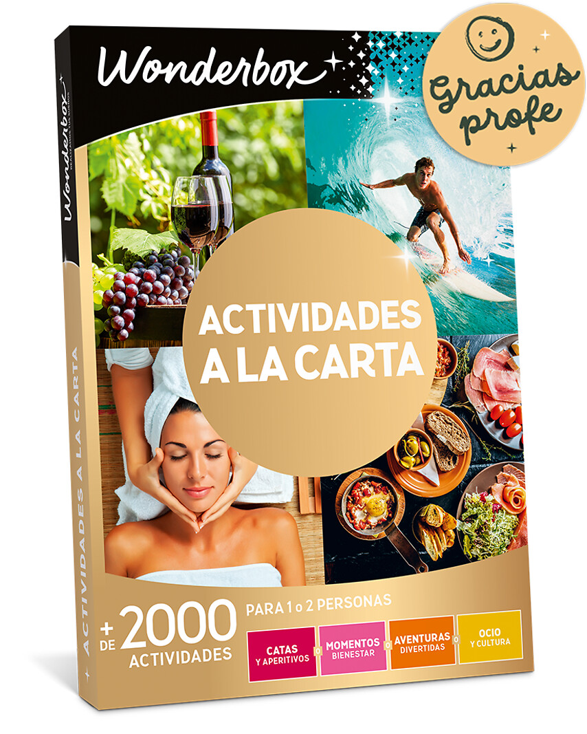 Especial Gracias Profe: Actividades a la carta