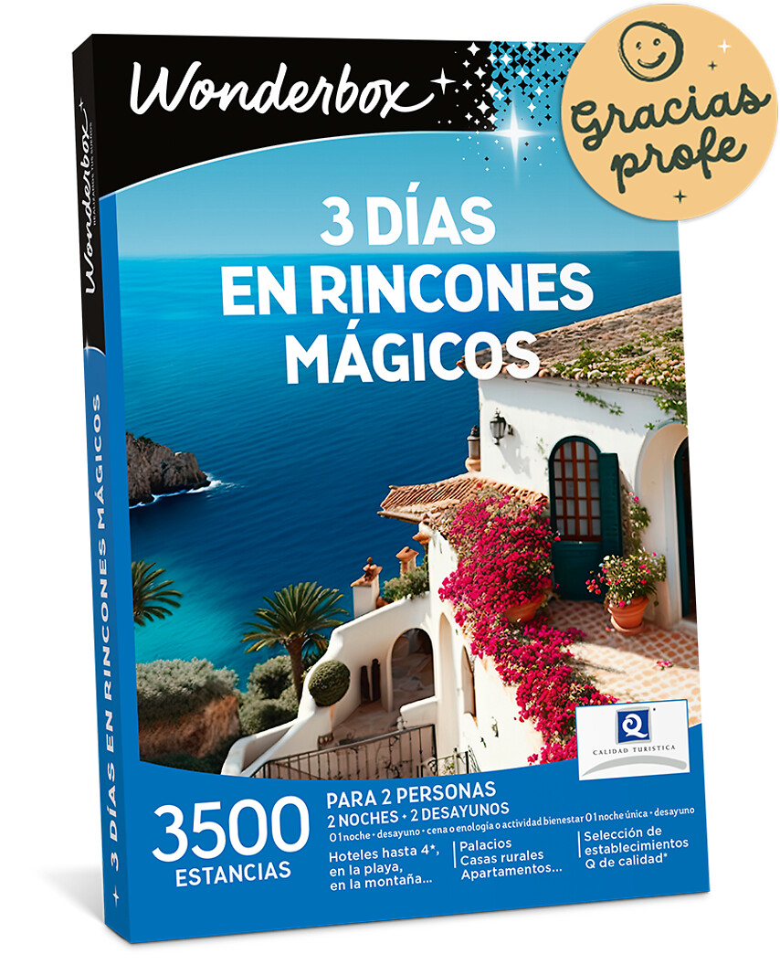 Especial Gracias Profe: 3 días en rincones mágicos