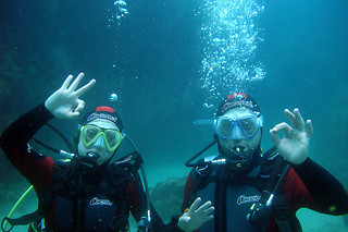 Bautismo de buceo en Tossa de Mar (Girona)