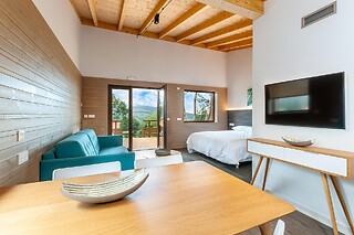 Una noche con desayuno para 2 en Complejo Turístico Cieloastur en Linares de Proaza (Asturias)