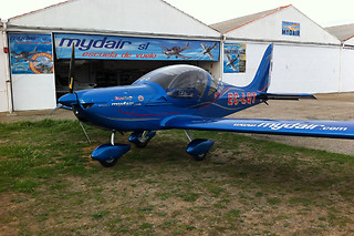 Vuelo en avioneta en Robledillo de Mohernando (Guadalajara)