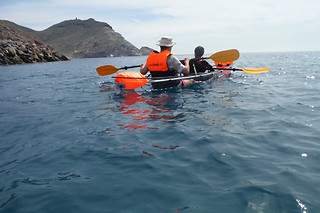 Una ruta en kayak para 2 en Clear Kayak en Nijar (Almería)