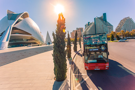 Un tour en el Valencia Bus Turístic en Valencia