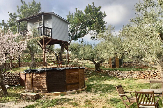Dos noches en Casa árbol observatorio para 2 en Ecoturismo Villafeliche en Camarles (Tarragona)
