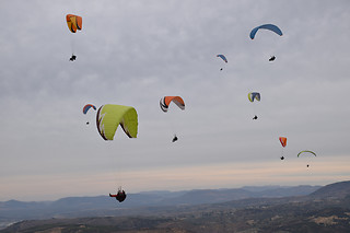 Curso de iniciación al vuelo en parapente en Madrid