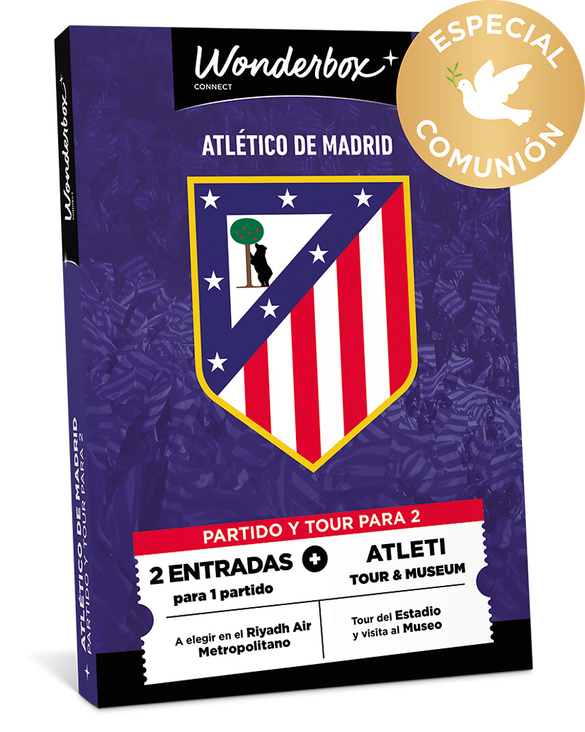 Especial Comunión: Atlético de Madrid - 2 personas