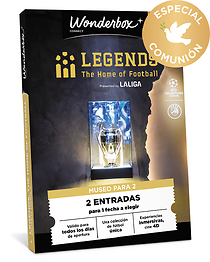 Especial comunión: Legends - The Home of Football Museo