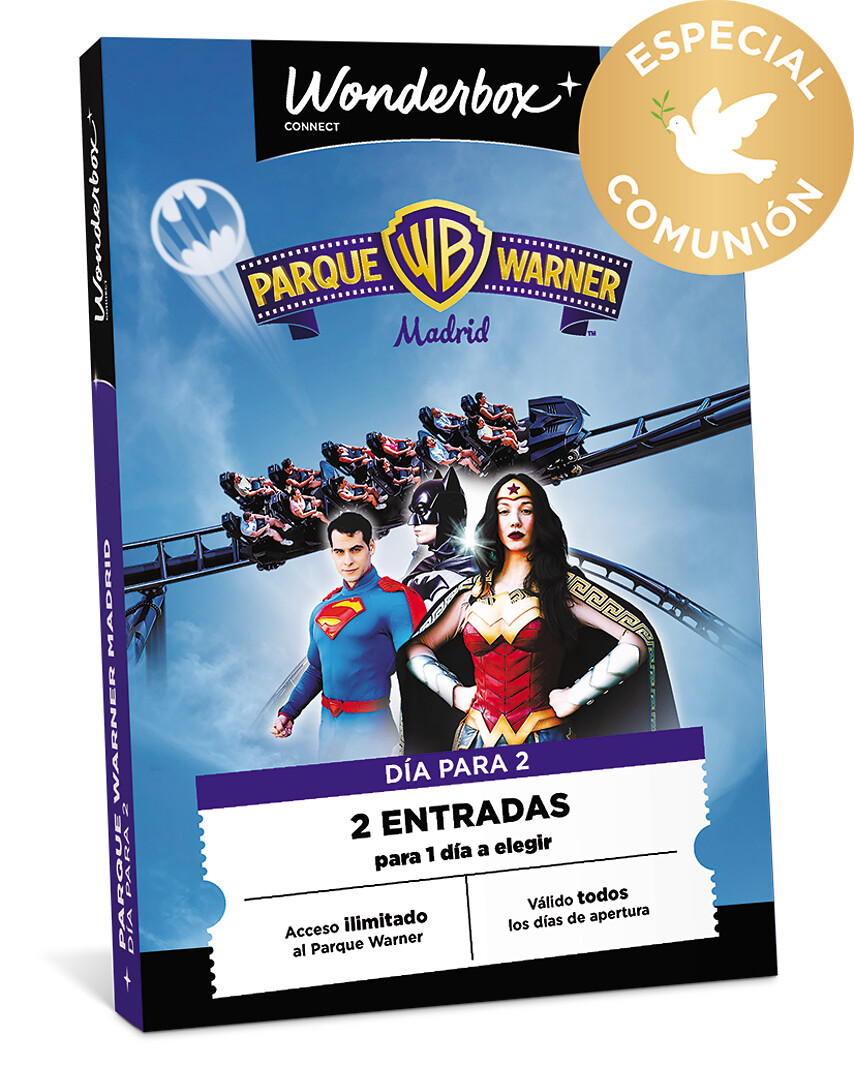 Especial Comunión: Parque Warner 1 día / 1 parque